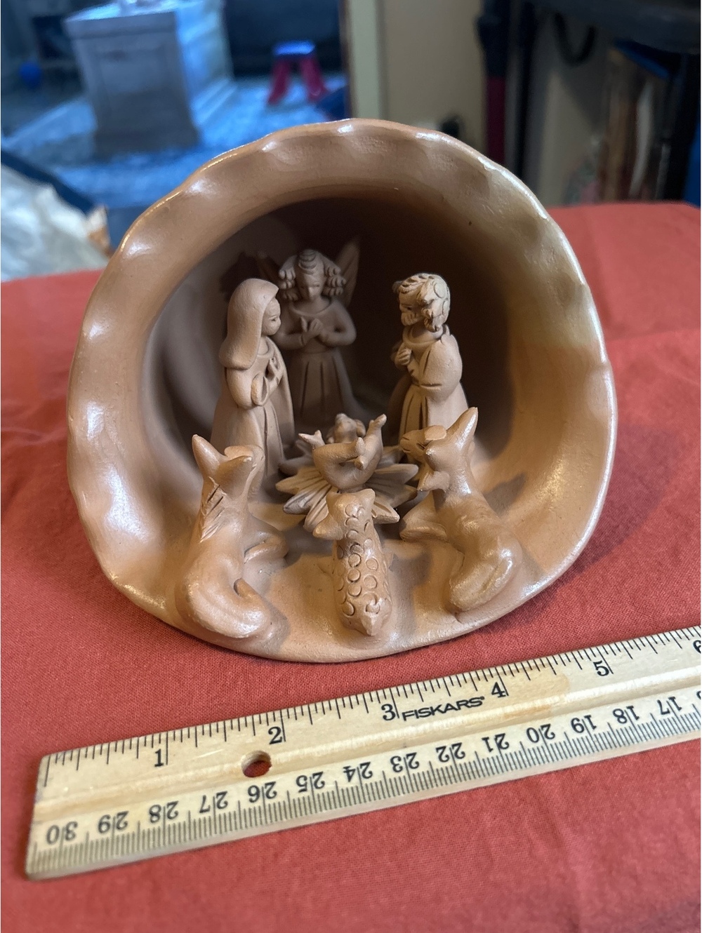 Guatemalan Terracotta Nativity Scene